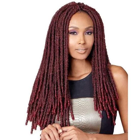 Bobbi Boss Synthetic Bomba Faux Locs Soul 18 18 / D Purple