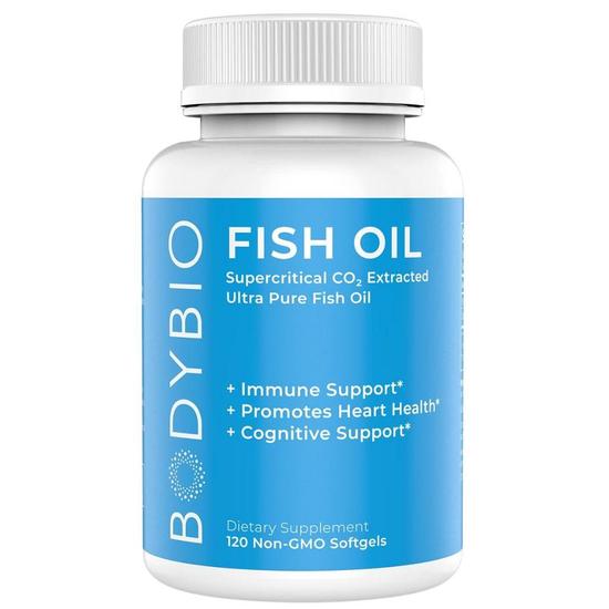 BodyBio Fish Oil Kirunal Capsules 120 Capsules