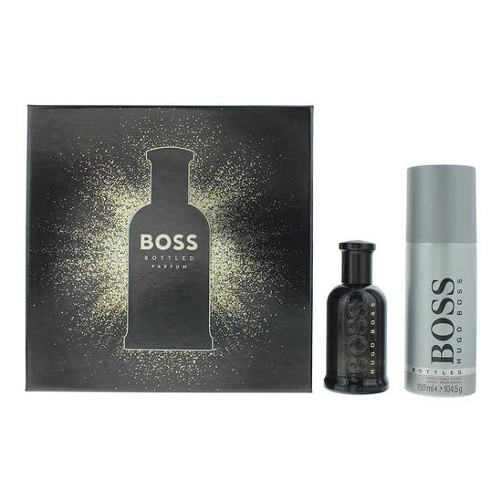 Boss Bottled Eau De Parfum 50ml + Deodorant Spray 150ml Gift Set 50ml