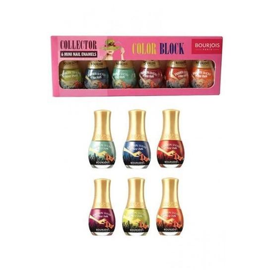Bourjois Colour Block Mini Nail Enamels Set 6 x 3ml