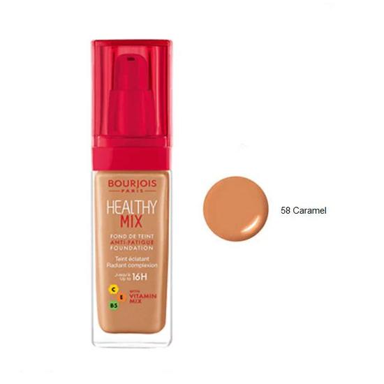 Bourjois Healthy Mix 16HR Foundation 58 Caramel