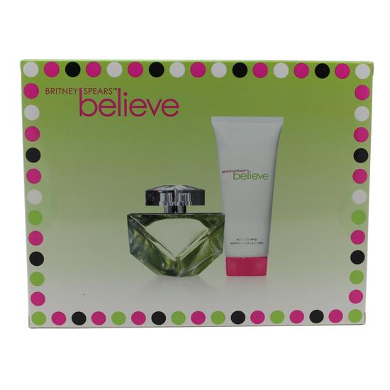 Britney Spears Believe Gift Set 30ml Eau De Parfum +100ml Body Souffle