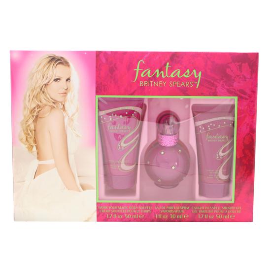 Britney Spears Fantasy Gift Set 50ml Fantasy Eau De Parfum + 50ml Midnight Fantasy Eau De Parfum