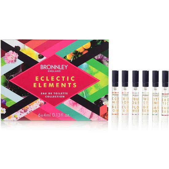 Bronnley Eclectic Elements Eau De Toilette Collection 6 x 4ml