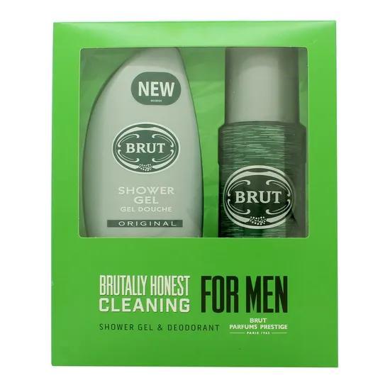 Brut Original Gift Set Deodorant Spray 200ml & Shower Gel 250ml