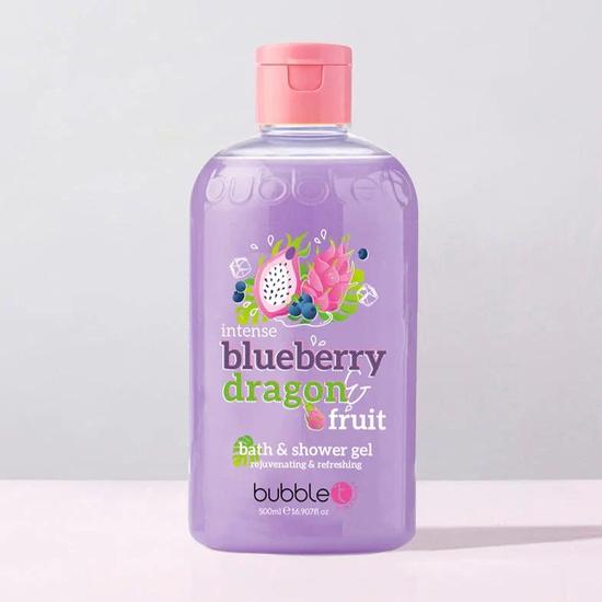 Bubble T Blueberry & Dragonfruit Smoothie Body Wash 500ml