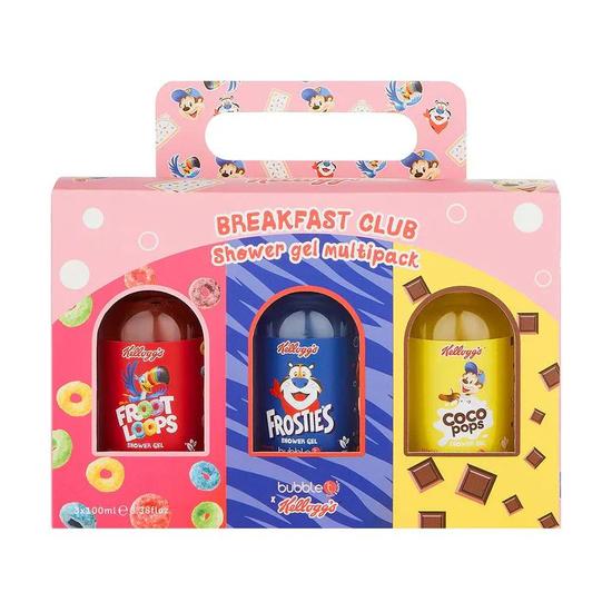 Bubble T Breakfast Club Shower Gel Gift Set 3 x 100ml