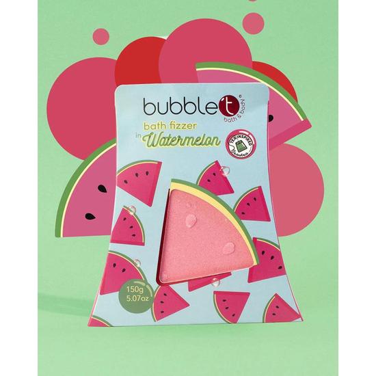 Bubble T Fruitea Edition Fizzing Watermelon Bath Bomb 150g