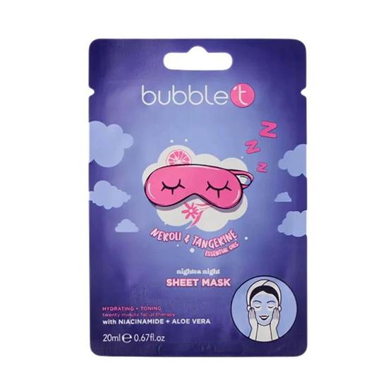 Bubble T Neroli & Tangerine Nightea Night Sheet Mask 20ml