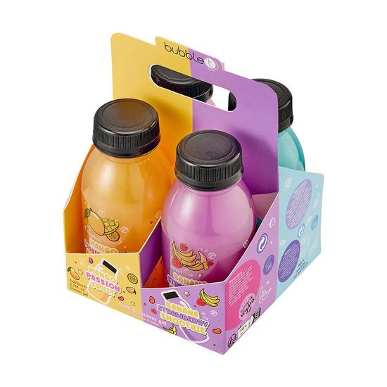 Bubble T Smoothie Body Wash Gift Set 4 x 200ml