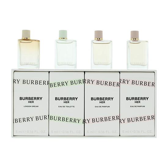 BURBERRY Her Mini Set Eau De Parfum + Eau De Toilette Gift Set 5ml