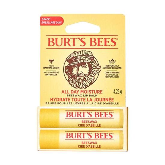 Burt's Bees Beeswax Lip Balm Duo 2 x 4.25 g