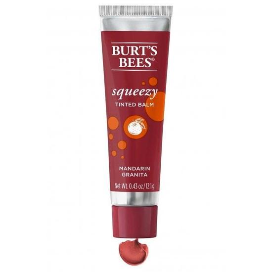 Burt's Bees Squeezy Tinted Lip Balm Mandarin Granita