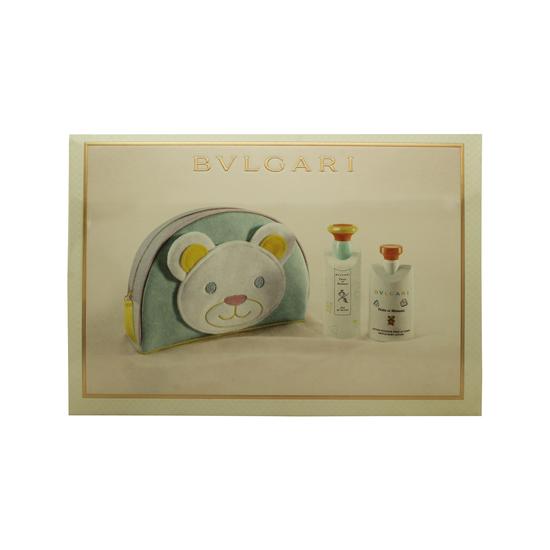 Bvlgari Petits Et Mamans Gift Set 100ml Eau De Toilette + 75ml Body Lotion + Bag