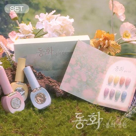 By Muse Syrup Colour Gel Polish Fairy Tale: Spring Garden Set (8 Colors)