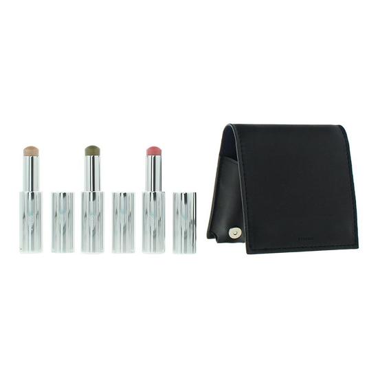 Byredo Colour Stick Set With Leather Pouch Dark Blue Solar Flare, Flower Play + Kumato 9g