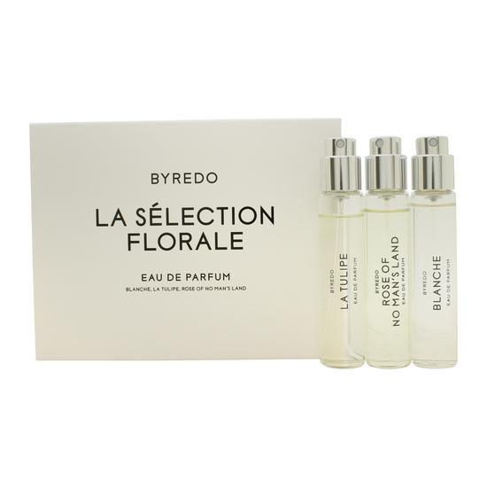 Byredo La Selection Florale Gift Set 12ml Blanche Eau De Parfum + 12ml La Tulipe Eau De Parfum + 12ml Rose Of No Man's Land Eau De Parfum