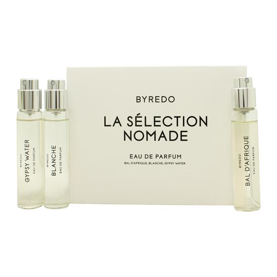 Byredo La Selection Nomade Gift Set 12ml Bal d'Afrique Eau De Parfum + 12ml Blanche Eau De Parfum + 12ml Gypsy Water