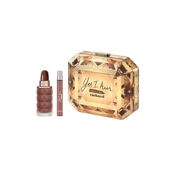 Cacharel Yes I Am Delicious Gift Set 50ml Eau De Parfum + 10ml Eau De Parfum