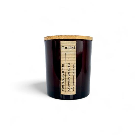 CAHM Tuberose & Jasmine Candle Amber