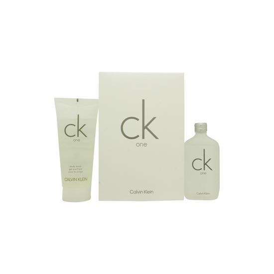 Calvin Klein CK One Gift Set 50ml Eau De Toilette + 100ml Shower Gel