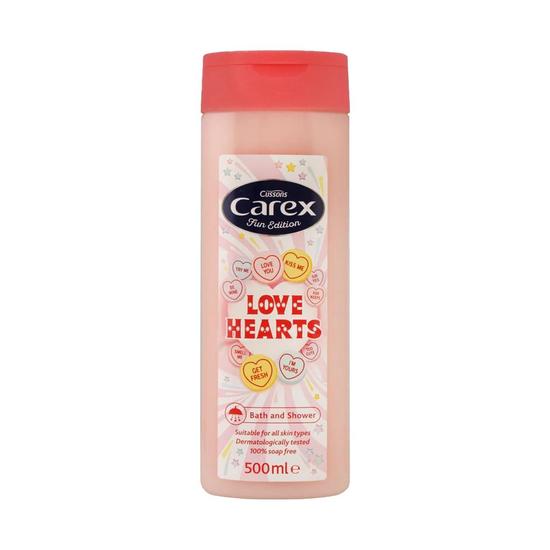 Carex Fun Edition Love Hearts Shower Gel 500ml