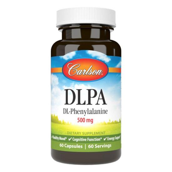 Carlson Labs DLPA 500mg Capsules 60 Capsules