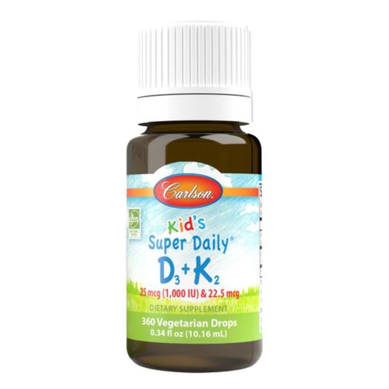 Carlson Labs Kid's Super Daily D3+K2 10ml