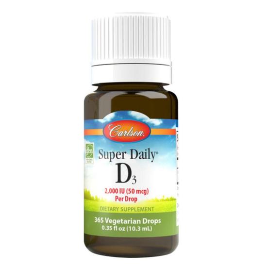 Carlson Labs Super Daily D3 2000iu 10ml