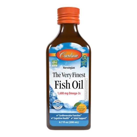 Carlson Labs The Very Finest Fish Oil Natural Orange 200ml