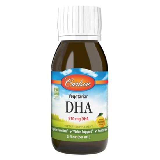 Carlson Labs Vegetarian DHA Natural Lemon 60ml