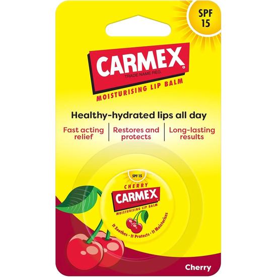 Carmex Moisturising Lip Balm Pot Cherry 7.5 g / Cherry