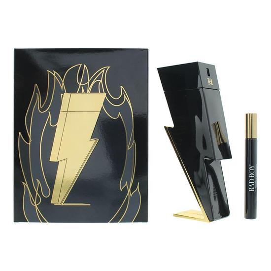 Carolina Herrera Bad Boy Eau De Toilette 100ml + 10ml Gift Set 100ml