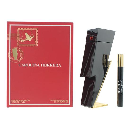 Carolina Herrera Bad Boy Gift Set: Eau De Toilette Eau De Toilet 2 Piece