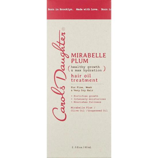 Carols Daughter Mirabelle Plum Healthy Growth Hair Oil Treatment 60ml