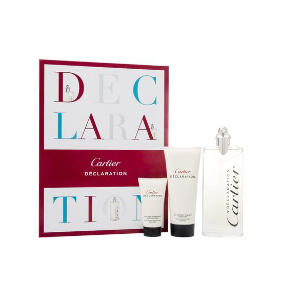 Cartier Declaration Gift Set 100ml Eau De Toilette + 100ml Shower Gel