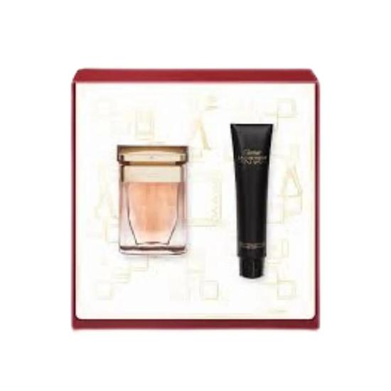 Cartier La Panthere Gift Set Eau De Parfum 50ml + Hand Cream 40ml 2 Piece