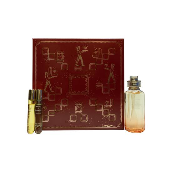 Cartier Rivieres De Cartier Discovery Set 100ml Insouciance Eau De Toilette + 10ml Allegresse Eau De Toilette + 10ml Luxuriance Eau De Toilette