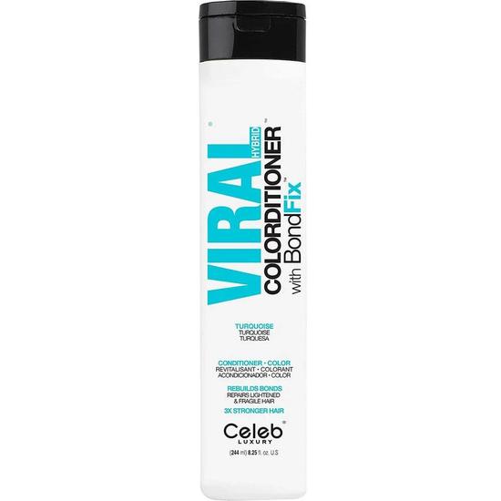 Celeb Luxury Viral Hybrid Turquoise Colorditioner With Bondfix Conditioner 244ml