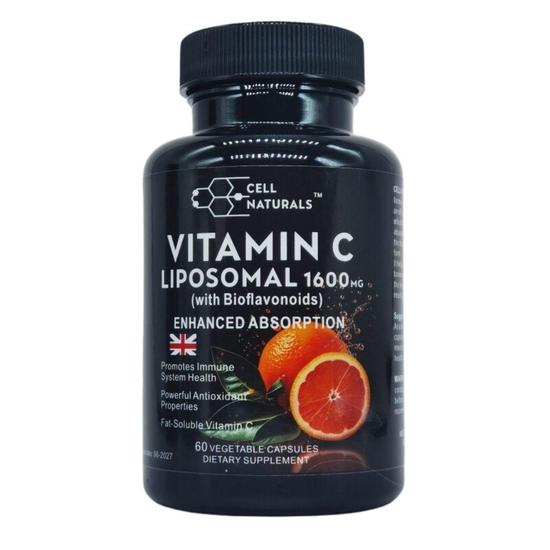 Cell Naturals Liposomal Vitamin C 1600mg Capsules 60 Capsules