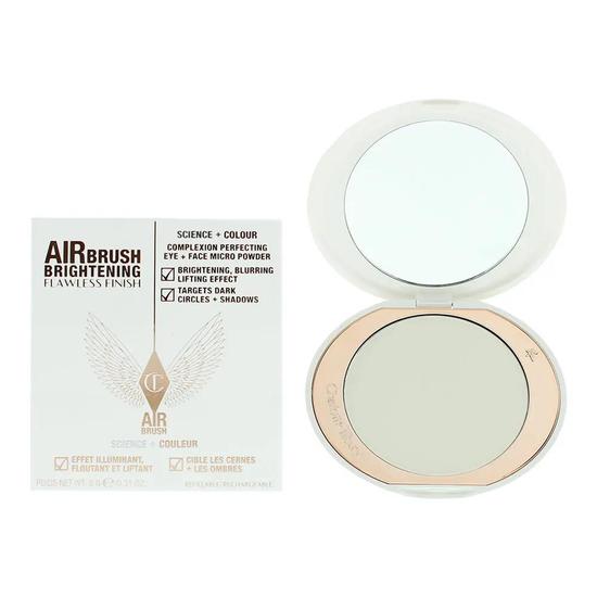 Charlotte Tilbury Airbrush Flawless Science + Colour Fair Medium Brightening Powder 9g