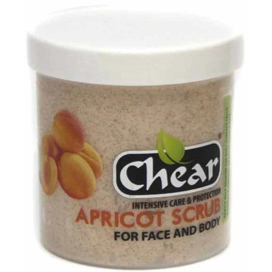 Chear Apricot Scrub For Face & Body 454 g