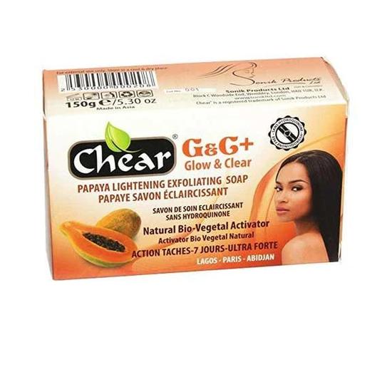 Chear G & G Plus Glow & Clear Papaya Soap 150g