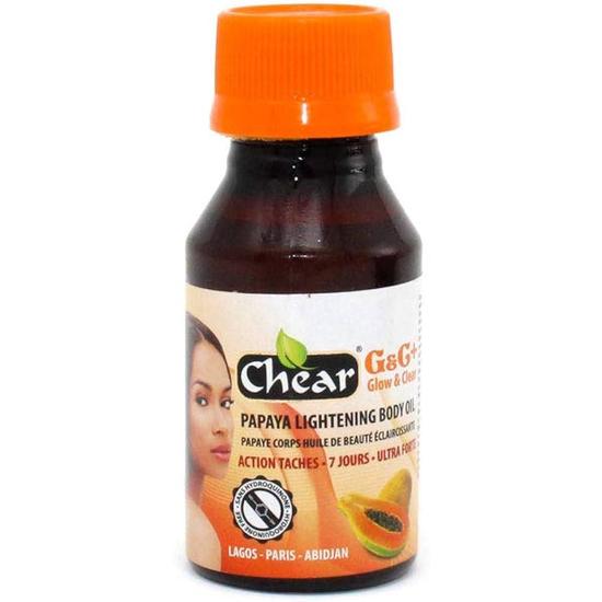 Chear Glow & Clear Plus Papaya Body Oil 60ml