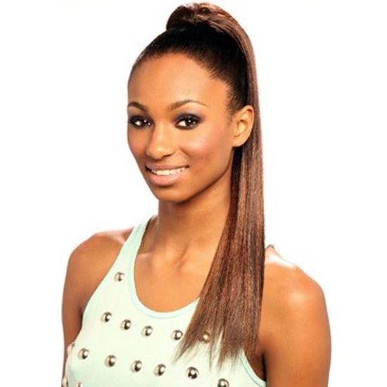 Cherish Syn Drawstring Yaki Straight Ponytail 14 / 8