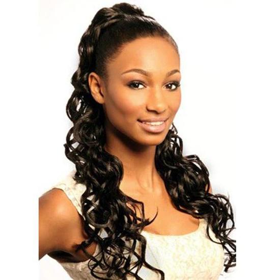 Cherish Synthetic Drawstring Miami Girl Ponytail 30