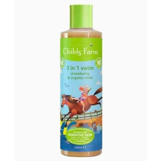 Childs Farm 3in1 Swim With Strawberry & Organic Mint 250ml