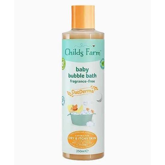 Childs Farm Baby Bubble Bath Fragrance Free Oat Derma 250ml