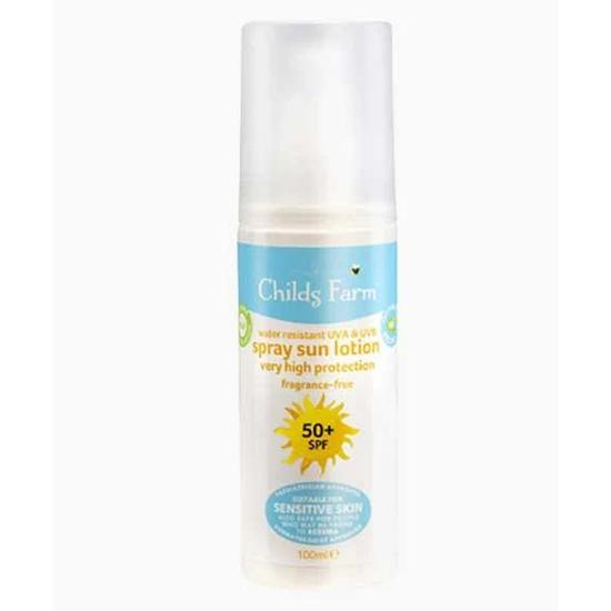 Childs Farm Spray Sun Lotion 50 Plus SPF 100ml