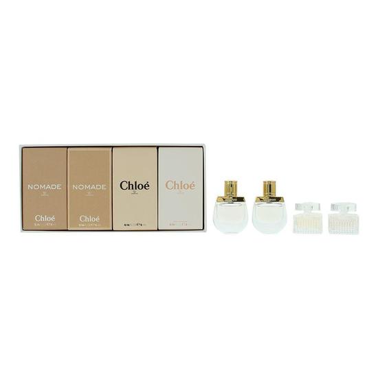 Chloé Miniature Gift Set Chloe, Nomade, Rose Tangerine 5ml